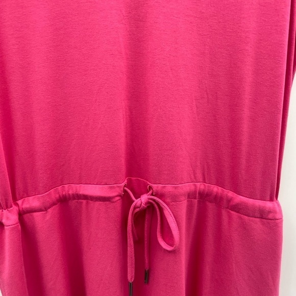 SWEATY BETTY woman pink activewear tie waist casual athletic casual dress M - Picture 4 of 10